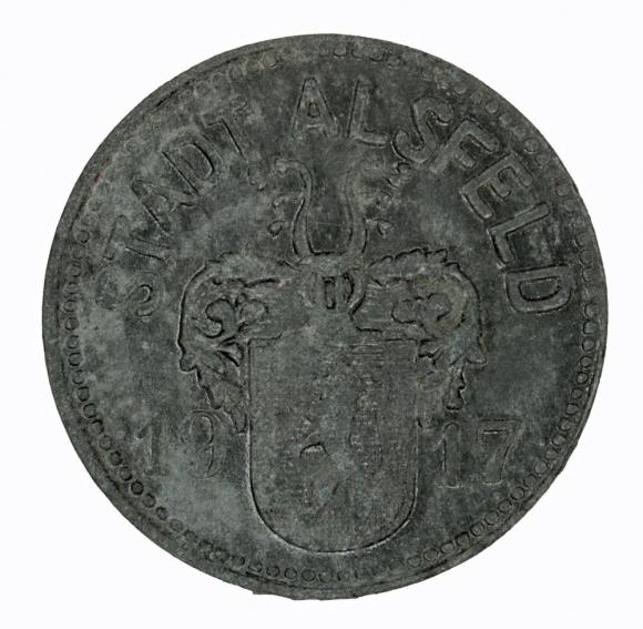 10 fenigów 1917 Alsfeld Hesja (2)
