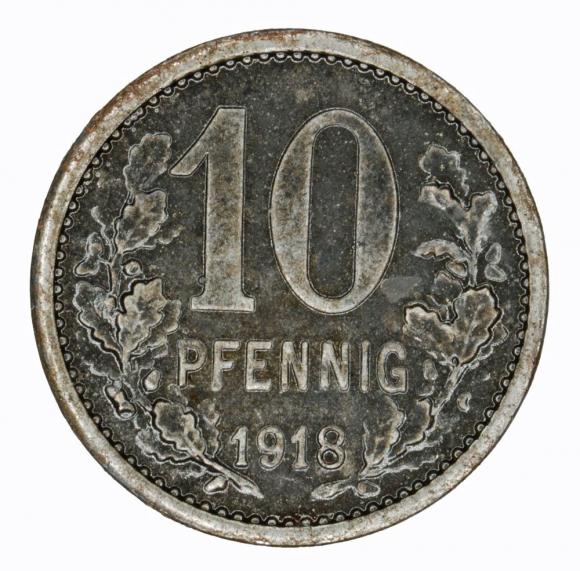 10 fenigów 1918 Iserlohn Westfalia (2)