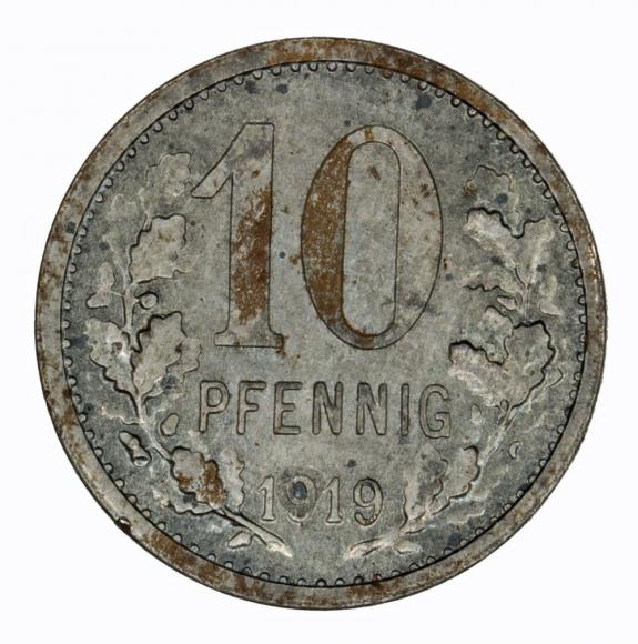 10 fenigów 1919 Iserlohn Westfalia (1)