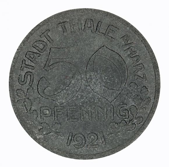 50 fenigów 1921 Thale Saksonia (1)