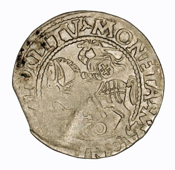 Półgrosz 1560 Zygmunt II August Wilno (1)
