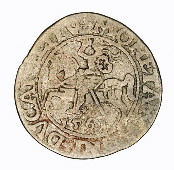 Półgrosz 1561 Zygmunt II August Wilno (1)
