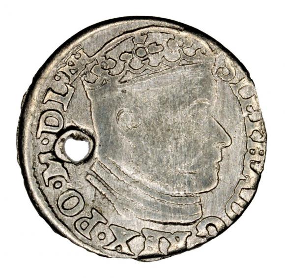 Trojak 1586 Stefan Batory Olkusz (1)