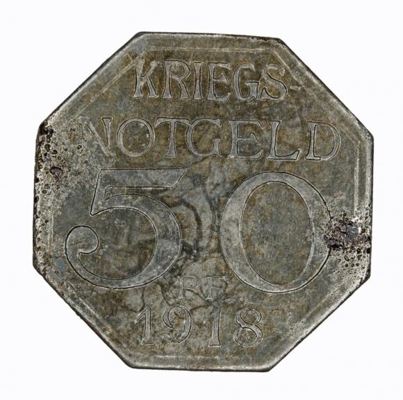 50 fenigów 1918 Waiblingen Wirtembergia (1)