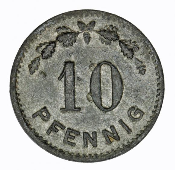 10 fenigów Letmathe żeton obozowy I wojna światowa (1)