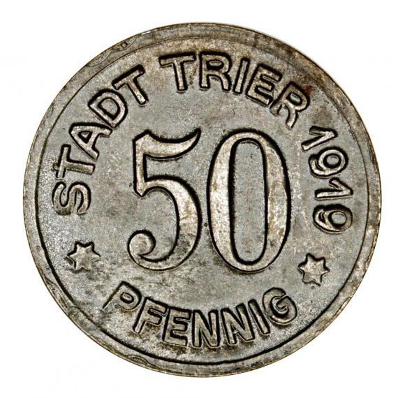 50 fenigów 1919 Trier Nadrenia (1)
