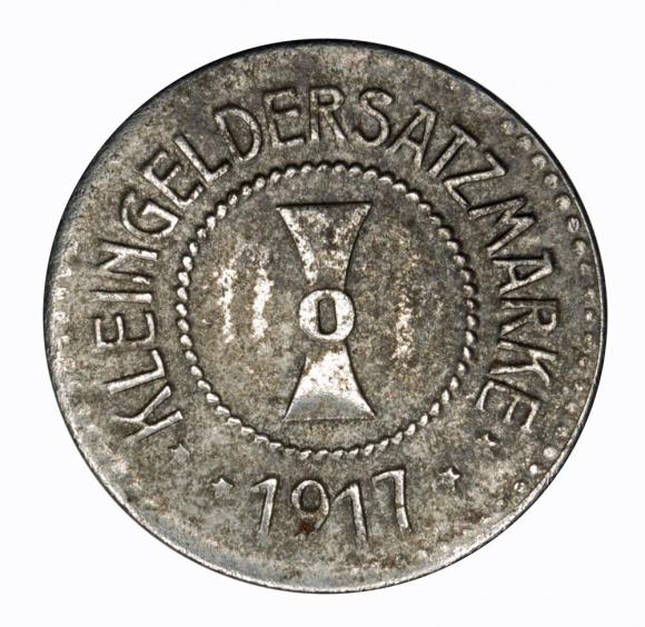 10 fenigów 1917 Muhlhausen Saksonia (2)