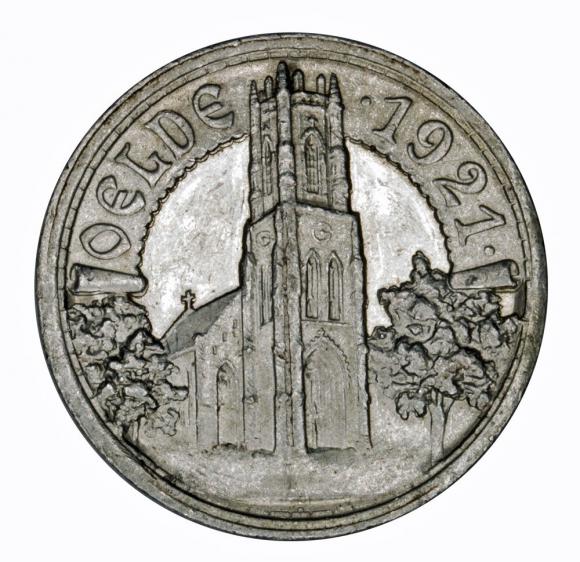 10 fenigów 1921 Oelde Westfalia (2)