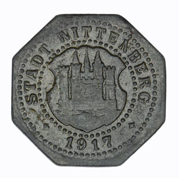 10 fenigów 1917 Wittenberg Saksonia (2)