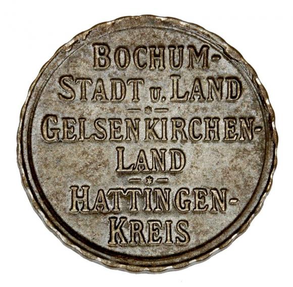 10 fenigów 1918 Bochum Westfalia (2)
