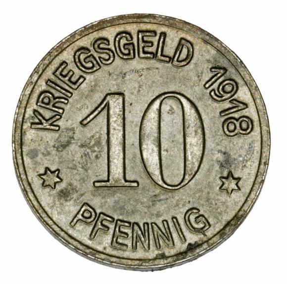 10 fenigów 1918 Siegen Westfalia (1)