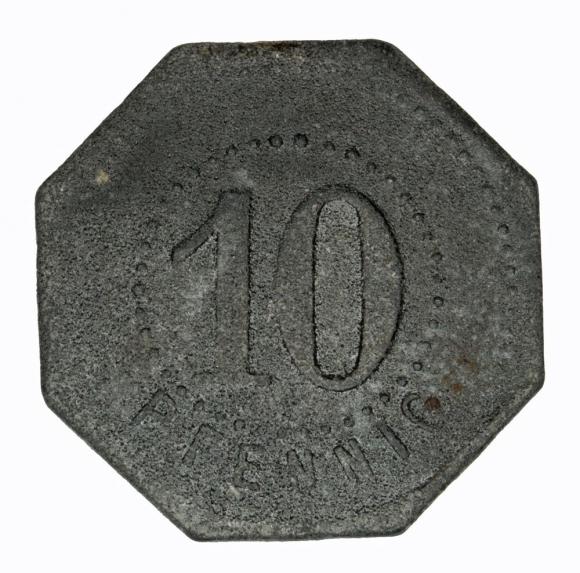 10 fenigów 1917 Hamborn Nadrenia (1)
