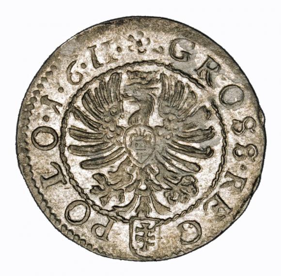 Grosz 1611 Zygmunt III Waza Kraków (2)