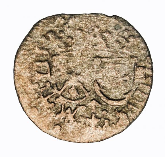 Szeląg 1616 Zygmunt III Waza Wilno (2)