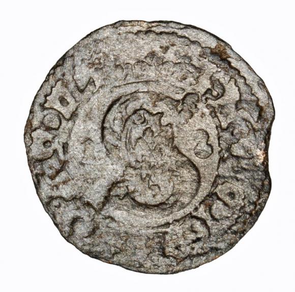 Szeląg 1618 Zygmunt III Waza Wilno (1)