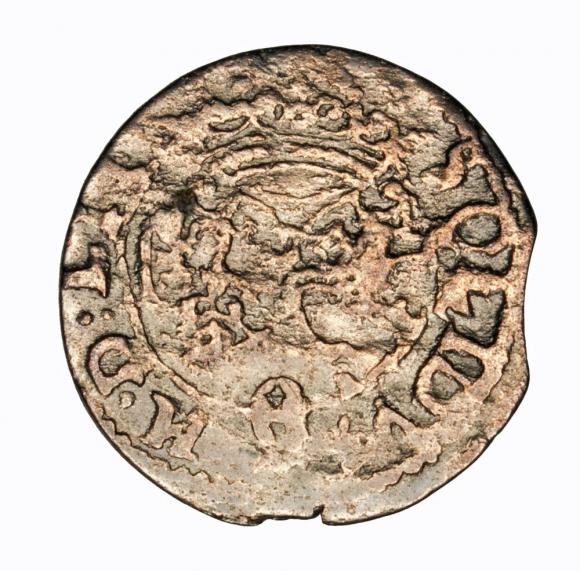 Szeląg 1619 Zygmunt III Waza Wilno (2)