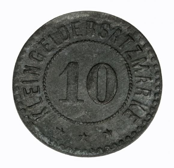 10 fenigów 1918 Giessen Hesja (1)