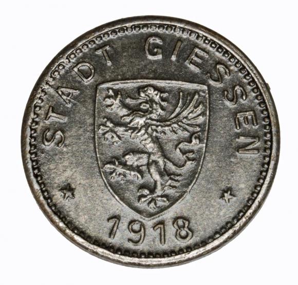 10 fenigów 1918 Giessen Hesja (2)