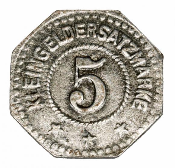 5 fenigów Allstedt Saksonia (1)
