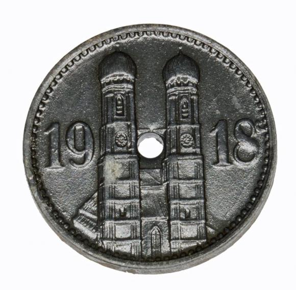 15 fenigów 1918 Monachium Bawaria (2)