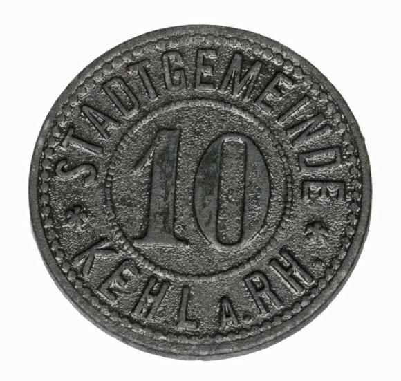 10 fenigów Kehl Badenia (1)