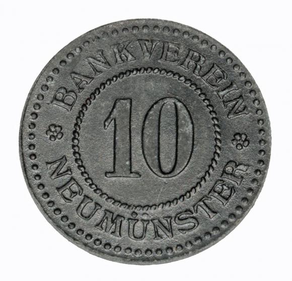 10 fenigów Neumunster Schleswig Holstein (1)
