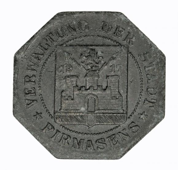 10 fenigów 1917 Pirmasens Palatynat (2)