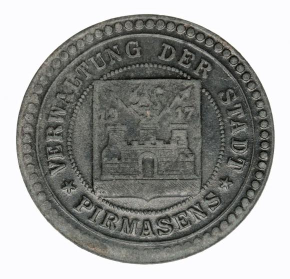 50 fenigów 1917 Pirmasens Palatynat (2)