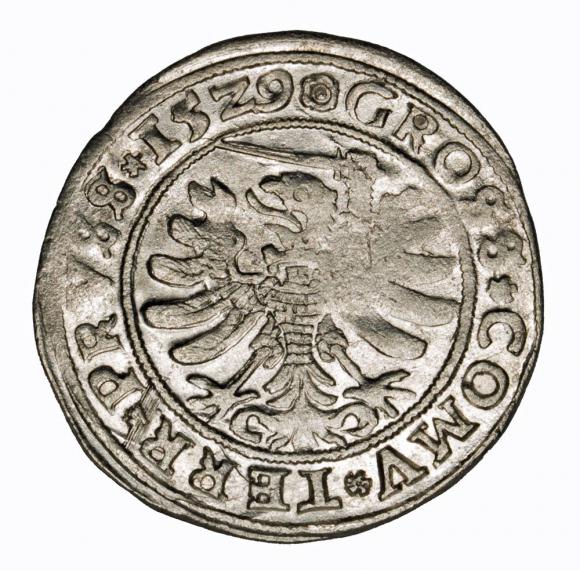 Grosz 1529 Zygmunt I Stary Toruń (2)
