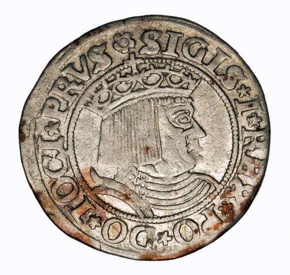 Grosz 1530 Zygmunt I Stary Toruń (1)