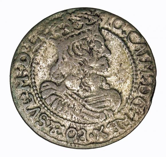 Szóstak 1664 Jan Kazimierz Bydgoszcz (1)