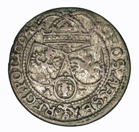 Szóstak 1664 Jan Kazimierz Bydgoszcz (2)