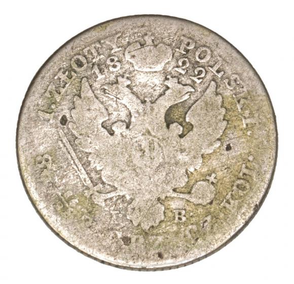 1 złoty 1822 Królestwo Polskie Warszawa (2)