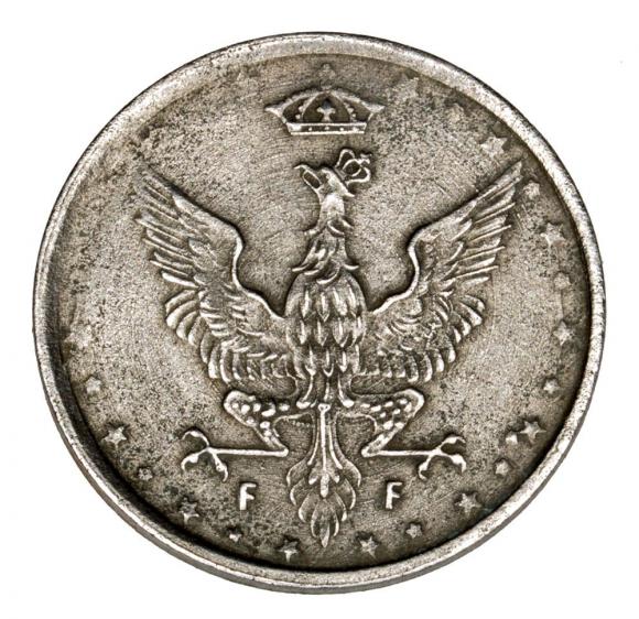 10 fenigów 1917 Królestwo Polskie Stuttgart (2)