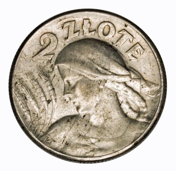 2 złote 1925 Kobieta z kłosami II RP Londyn (1)