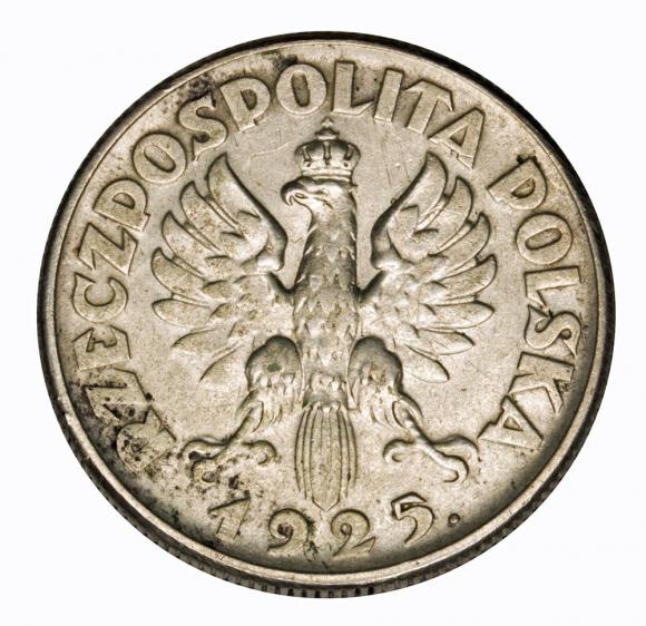 2 złote 1925 Kobieta z kłosami II RP Londyn (2)