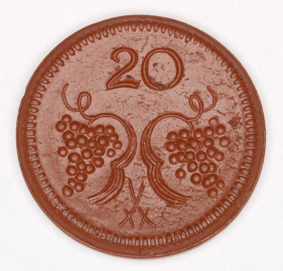 20 fenigów 1921 Ziębice Munsterberg Śląsk (1)
