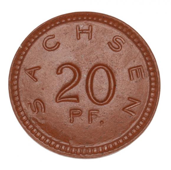 20 fenigów 1921 Miśnia Saksonia (1)