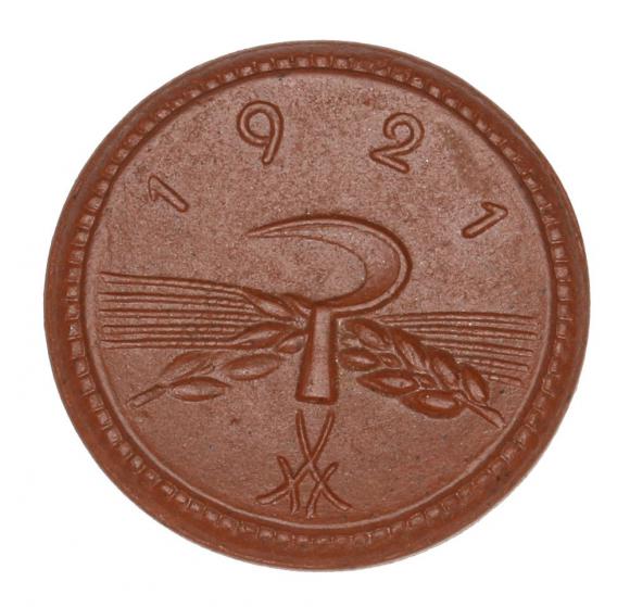 20 fenigów 1921 Miśnia Saksonia (2)