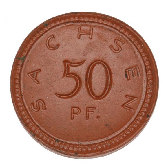 50 fenigów 1921 Miśnia Saksonia (1)
