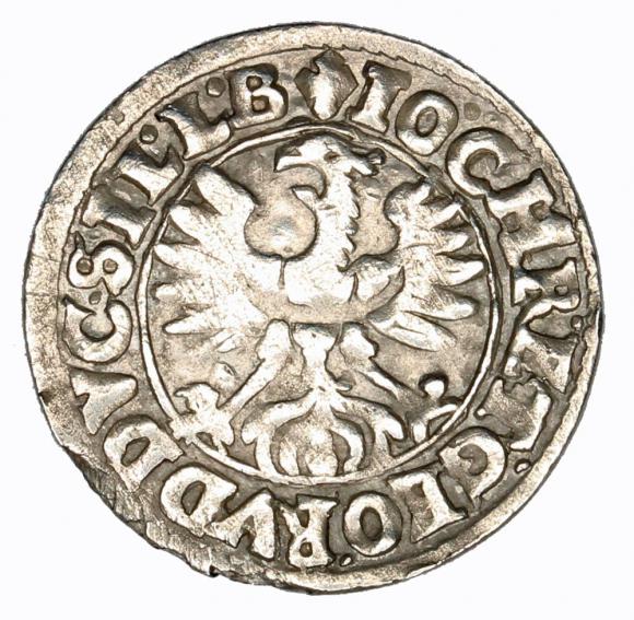 3 krajcary 1618 Jan Krystian Jerzy Rudolf Księstwo Brzesko Legnicko Wołowskie Złoty Stok (2)