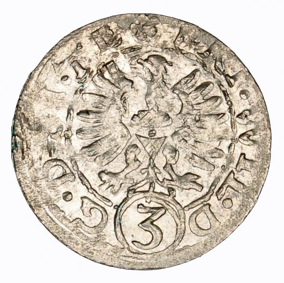 3 krajcary 1622 Fryderyk Wilhelm Księstwo Cieszyńskie Cieszyn (2)
