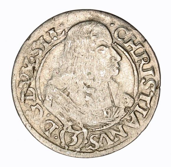 3 krajcary 1668 Christian Wołowski Księstwo Brzesko Legnicko Wołowskie Brzeg (1)