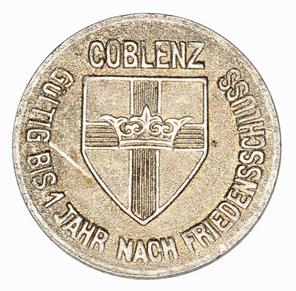 10 fenigów 1918 Koblencja Nadrenia (2)