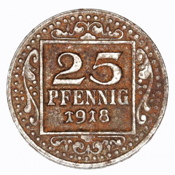 25 fenigów 1918 Munster Westfalia (1)