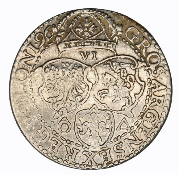 Szóstak 1596 Zygmunt III Waza Malbork (2)