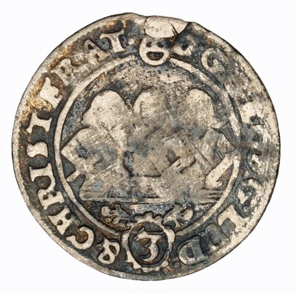 3 krajcary 1658 Jerzy III Ludwik IV Chrystian Księstwo Brzesko Legnicko Wołowskie Brzeg (1)