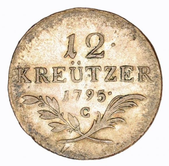 12 krajcarów 1795 Franciszek II Habsburg Austria Praga (1)