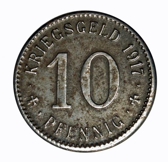 10 fenigów 1917 Ahlen Westfalia (1)