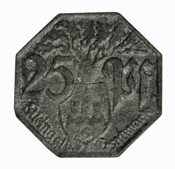 25 fenigów 1917 Weilburg Hesja (2)